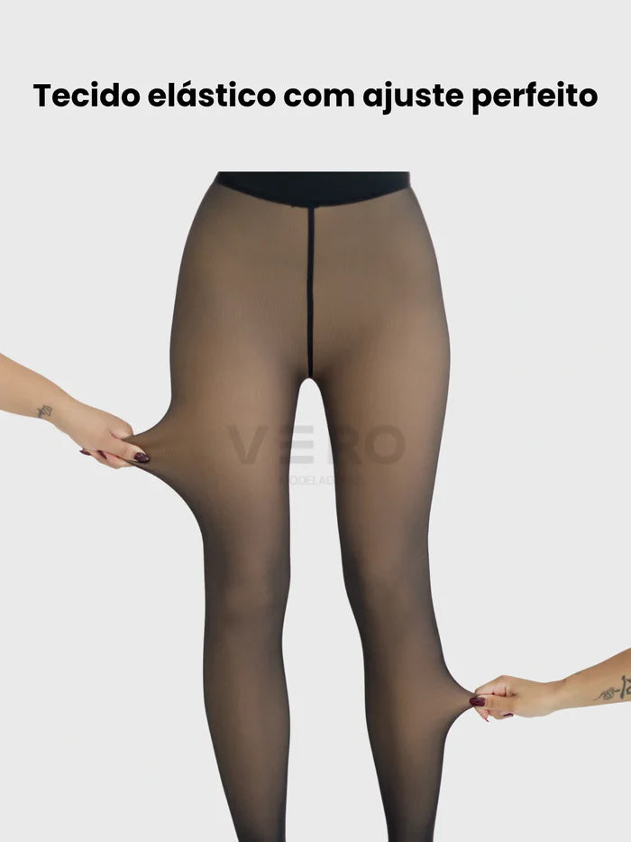 Meia-calça peluciada VeroNude - Compre 1 Leve 2 + Brinde
