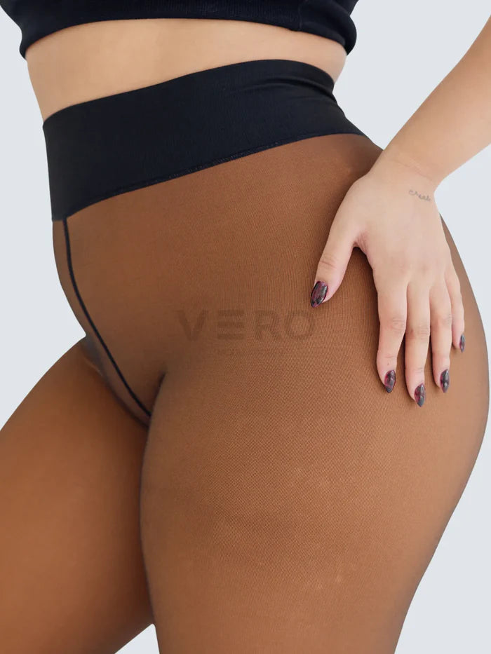 Meia-calça peluciada VeroNude - Compre 1 Leve 2 + Brinde