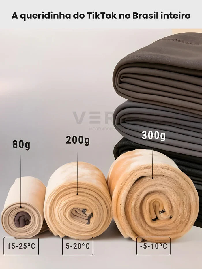 Meia-calça peluciada VeroNude - Compre 1 Leve 2 + Brinde