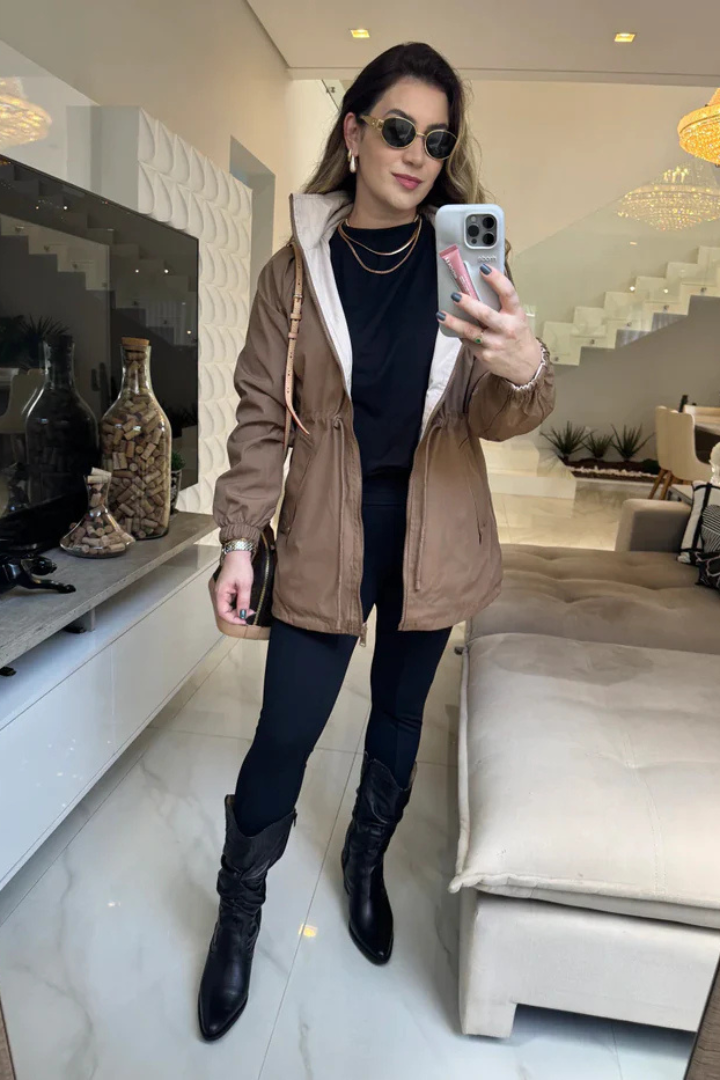 Parka Dupla Face